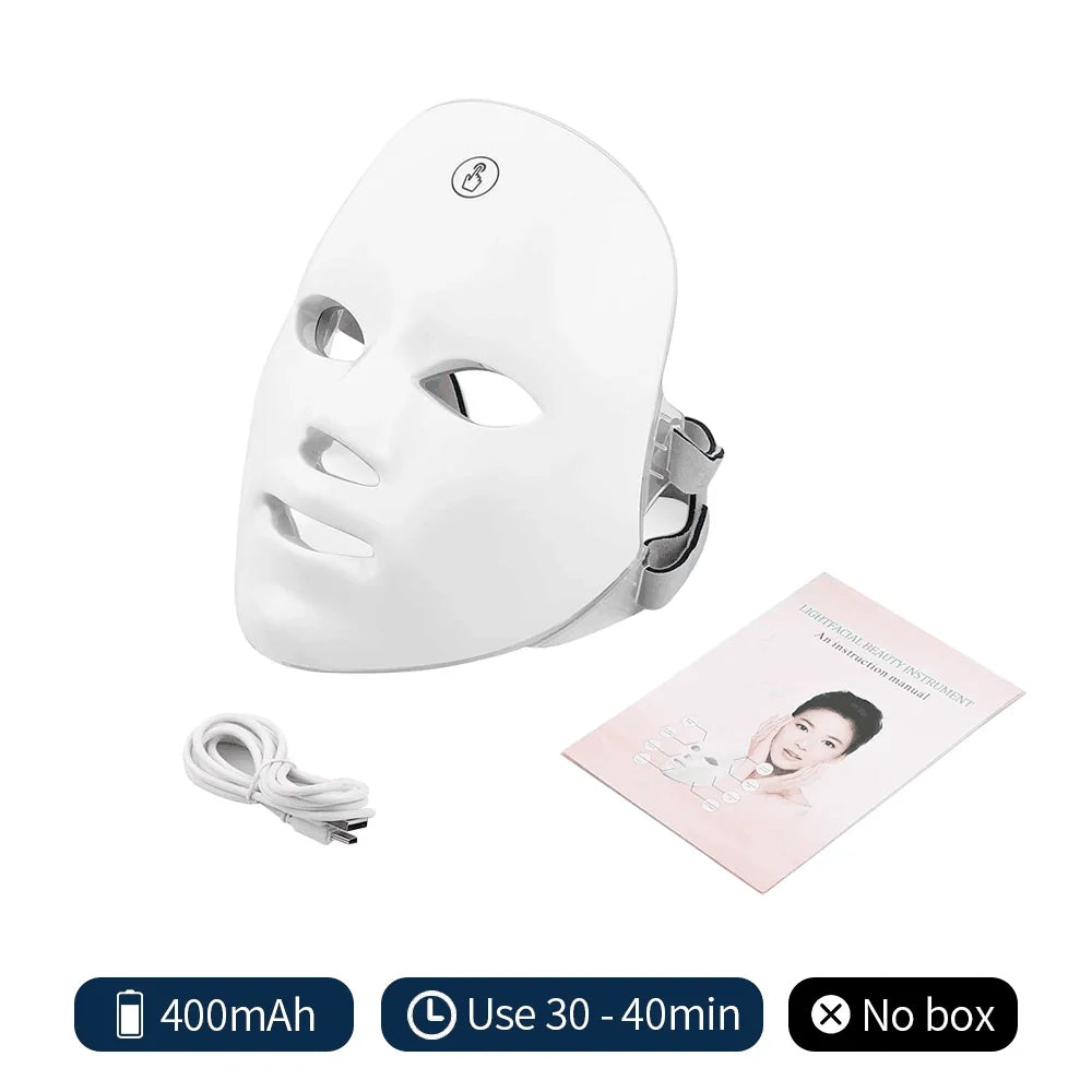 Masque LED visage