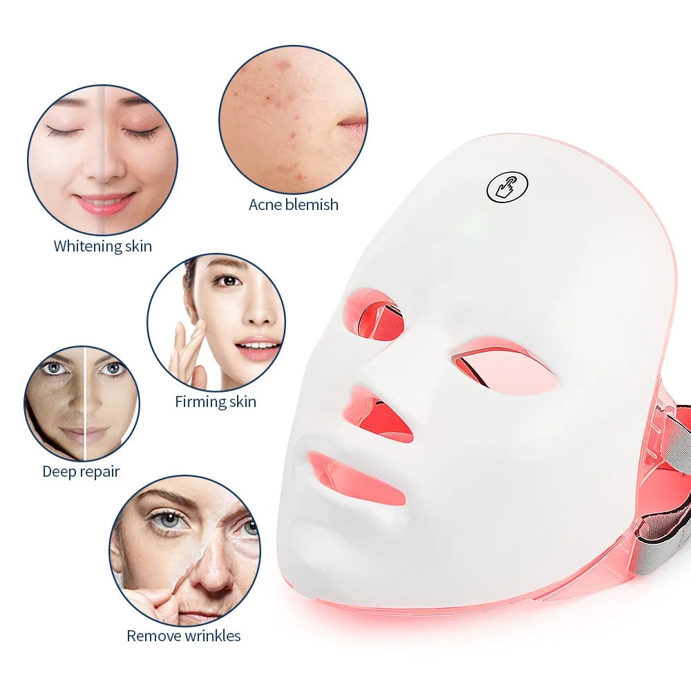 Masque LED visage